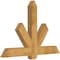 Ekena Millwork Kennewick Rough Sawn Timber Gable Bracket, Western Red Cedar, 60"W x 40"H x 4"D x 6"F, 16/12 Pitch GBW060X40X0406KEN00RWR - alternate 4